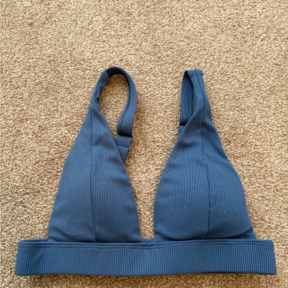 Shein Blue Bikini Top